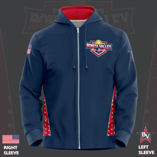 Bonita Valley All-Stars Zip-Up Hoodie