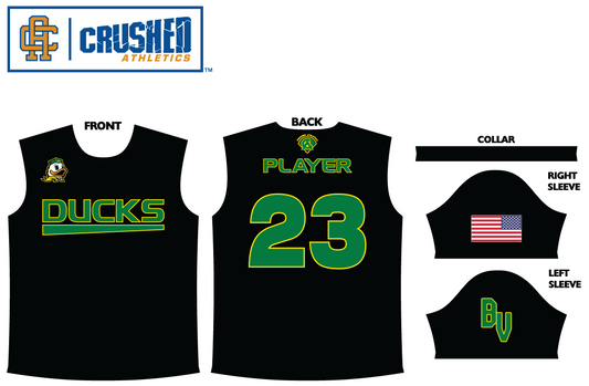 Bonita Valley Ducks Black Fan Gear Jersey